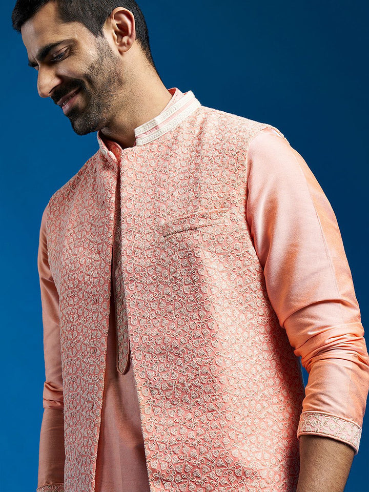Vastramay Men Jaket Nehru Bersulam