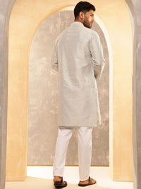 Anouk Men Embroidered Regular Thread Work Kurta with Pyjamas