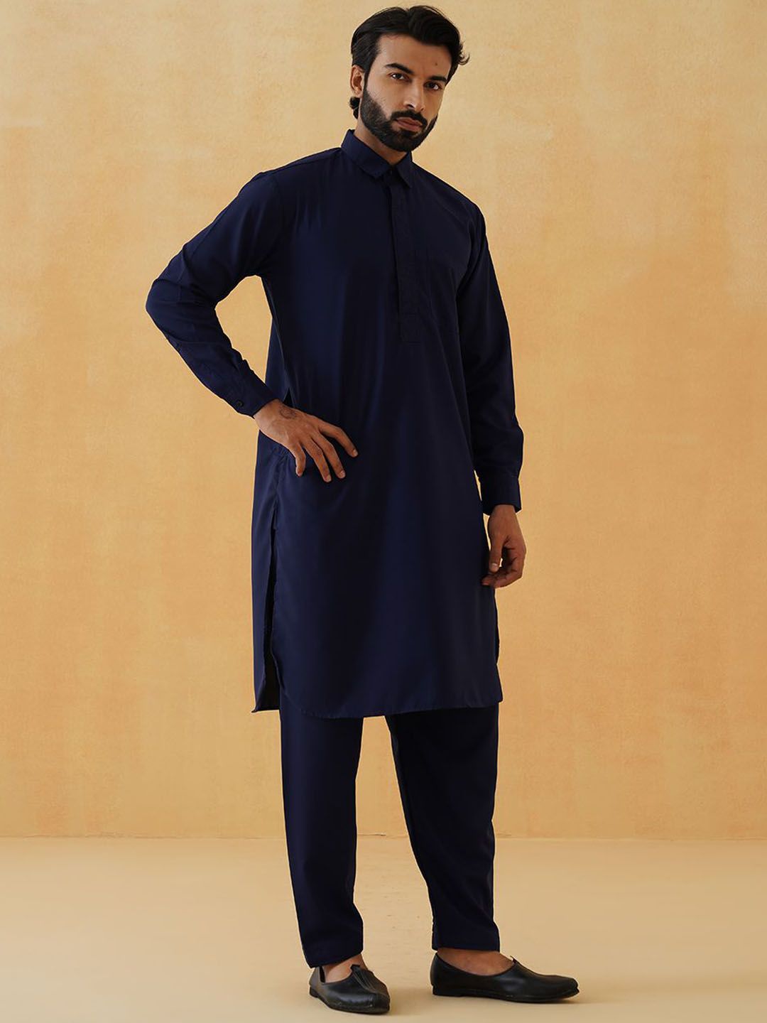 Anouk Men Regular Kurta with Salwar