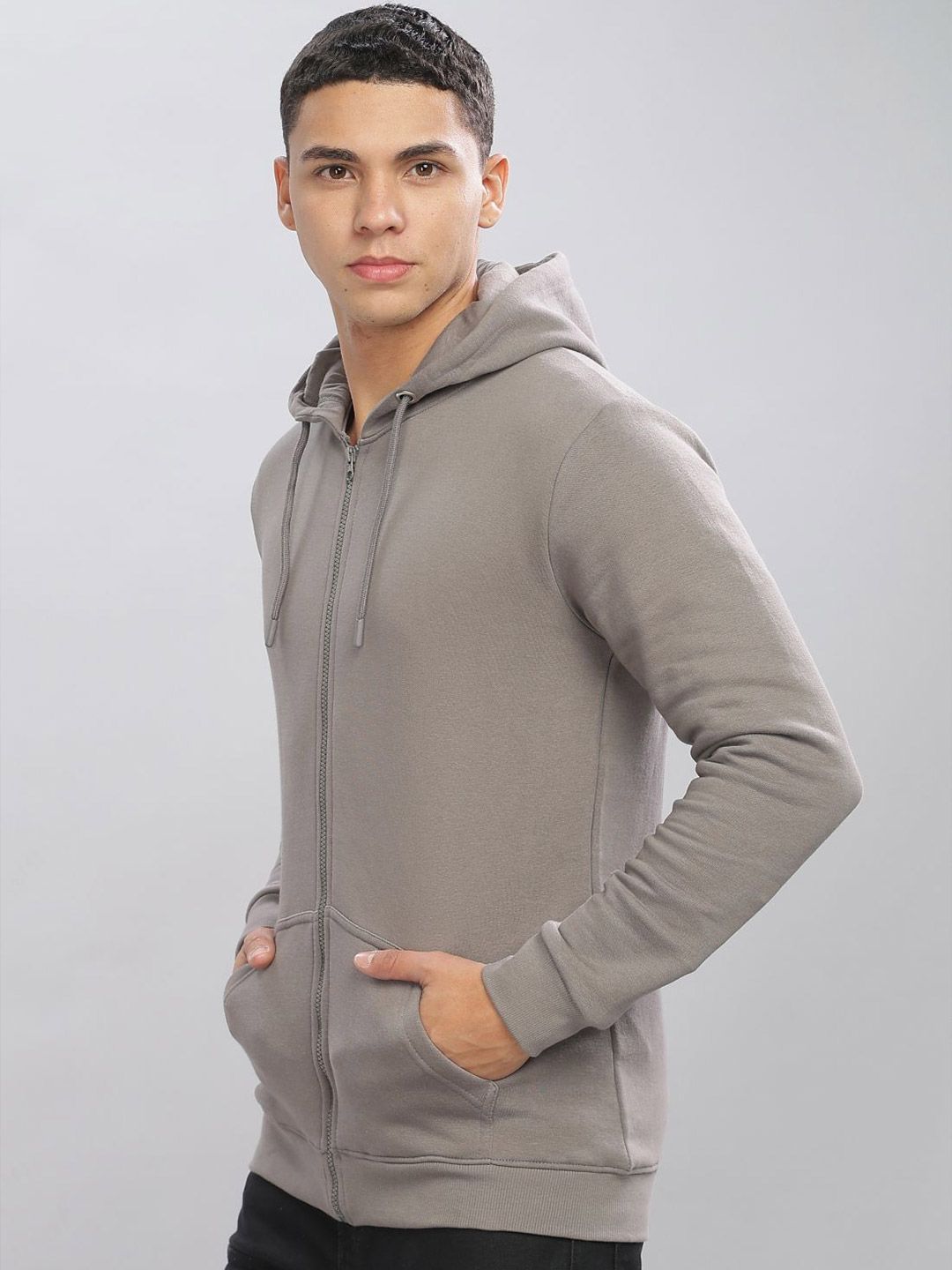 ADRO Men Long Sleeeves Hooded Sweatshirt