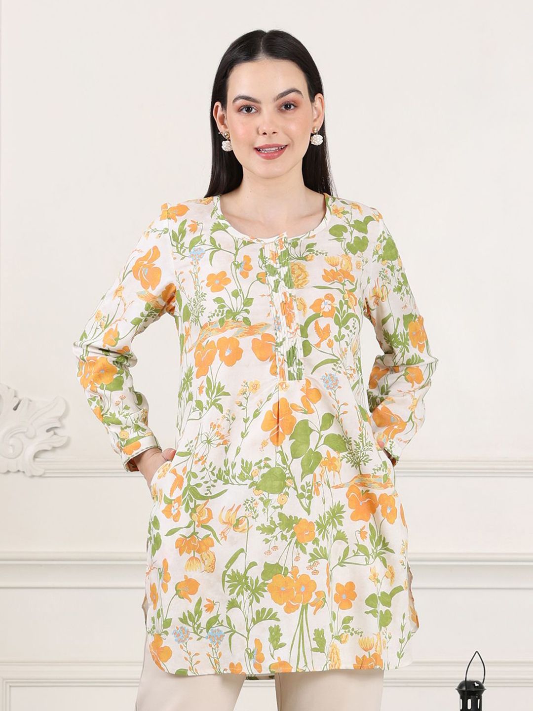 W Printed Tunic