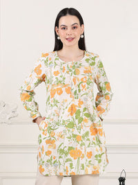 W Printed Tunic