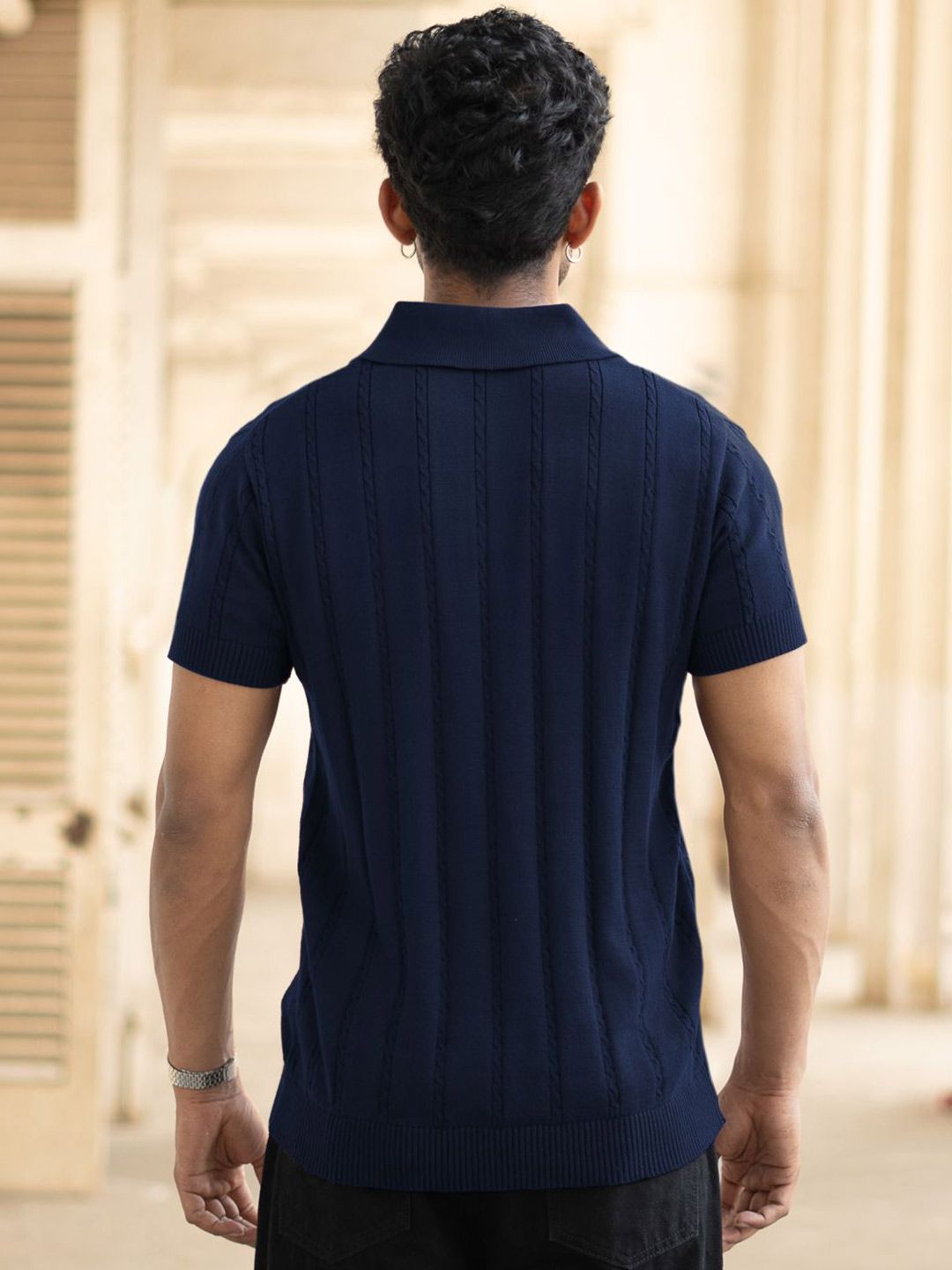 Powerlook Men Polo Collar T-shirt