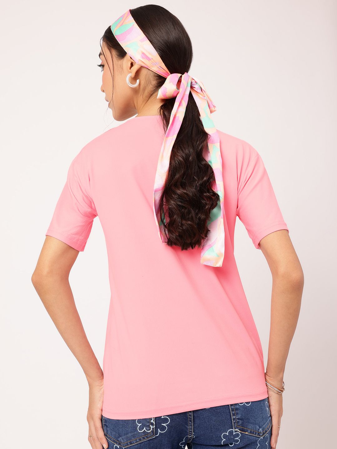 DressBerry Boldly Basic Printed T-shirt