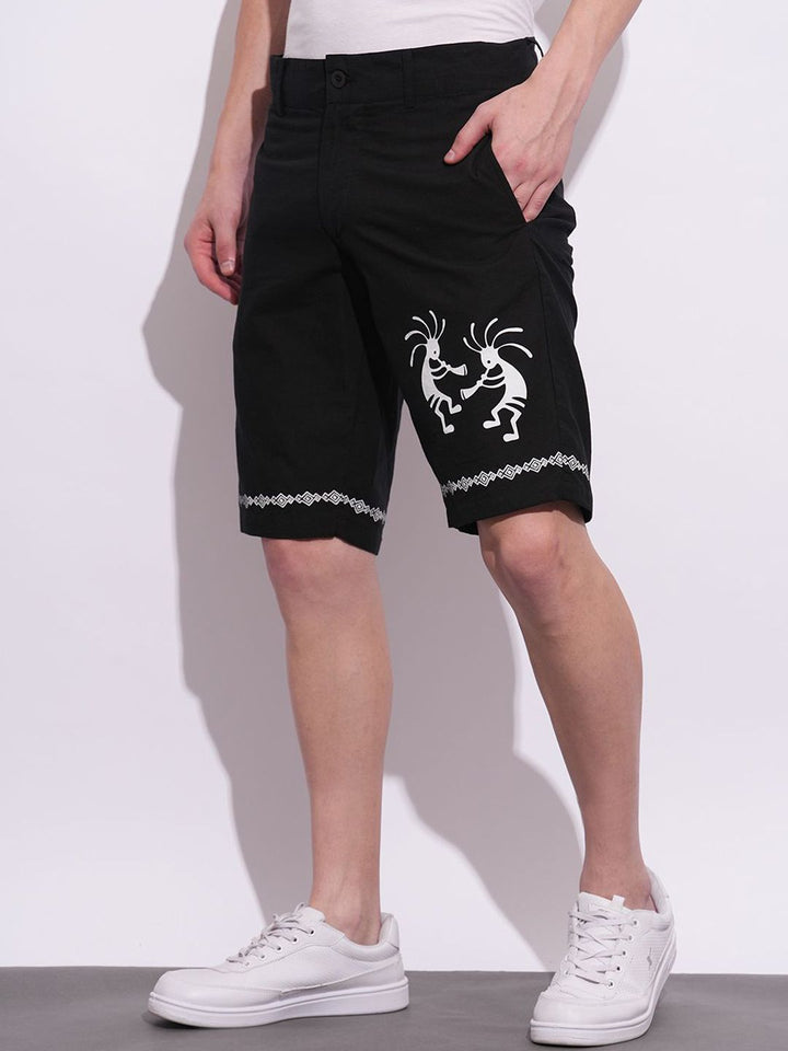 Being Human Men Printed Shorts
