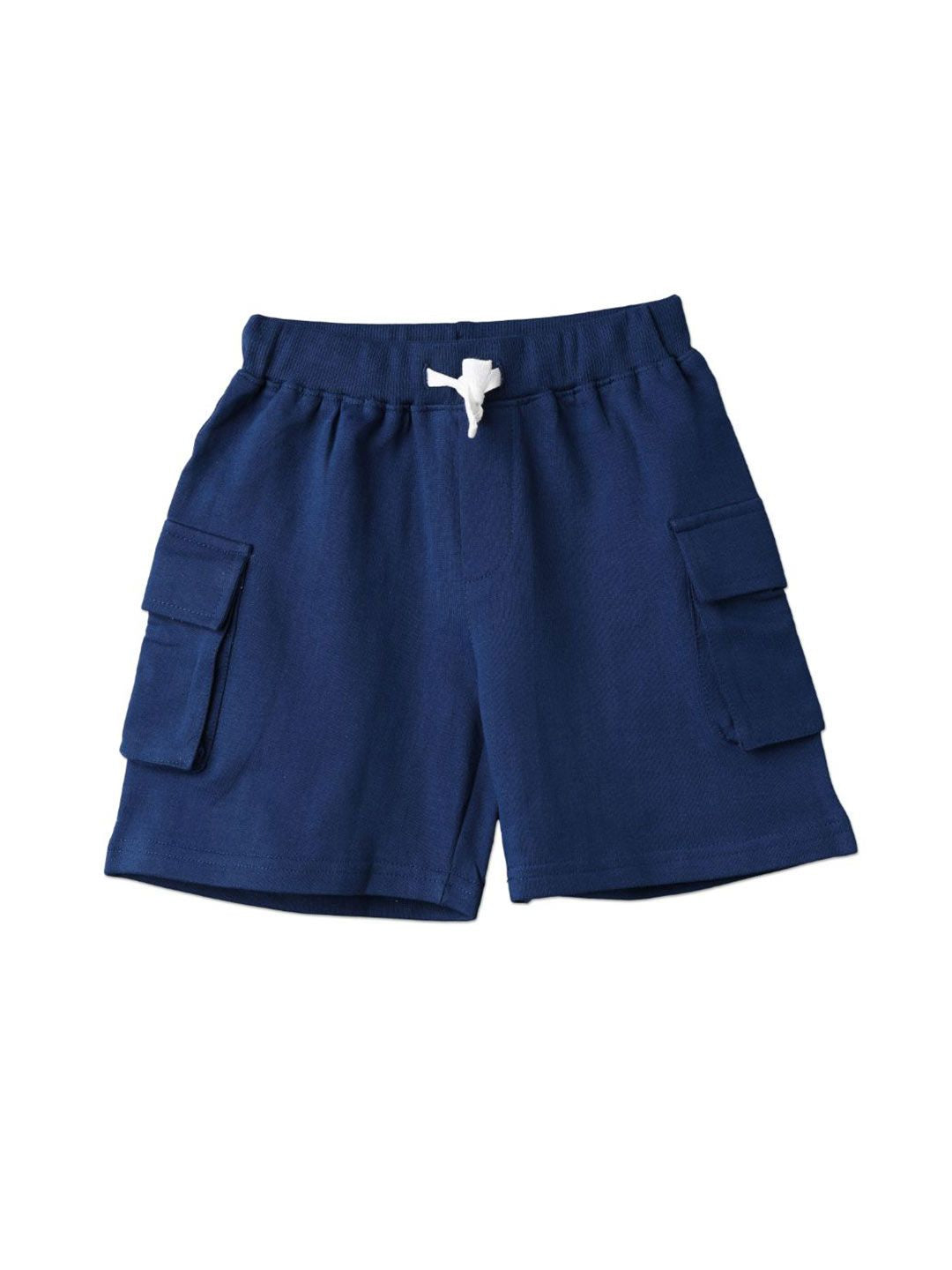 Nauti Nati Boys Printed Pure Cotton T-shirt With Shorts