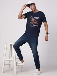 ADRO Men Printed T-shirt