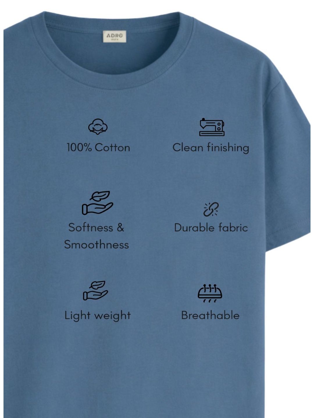 ADRO Men Printed T-shirt
