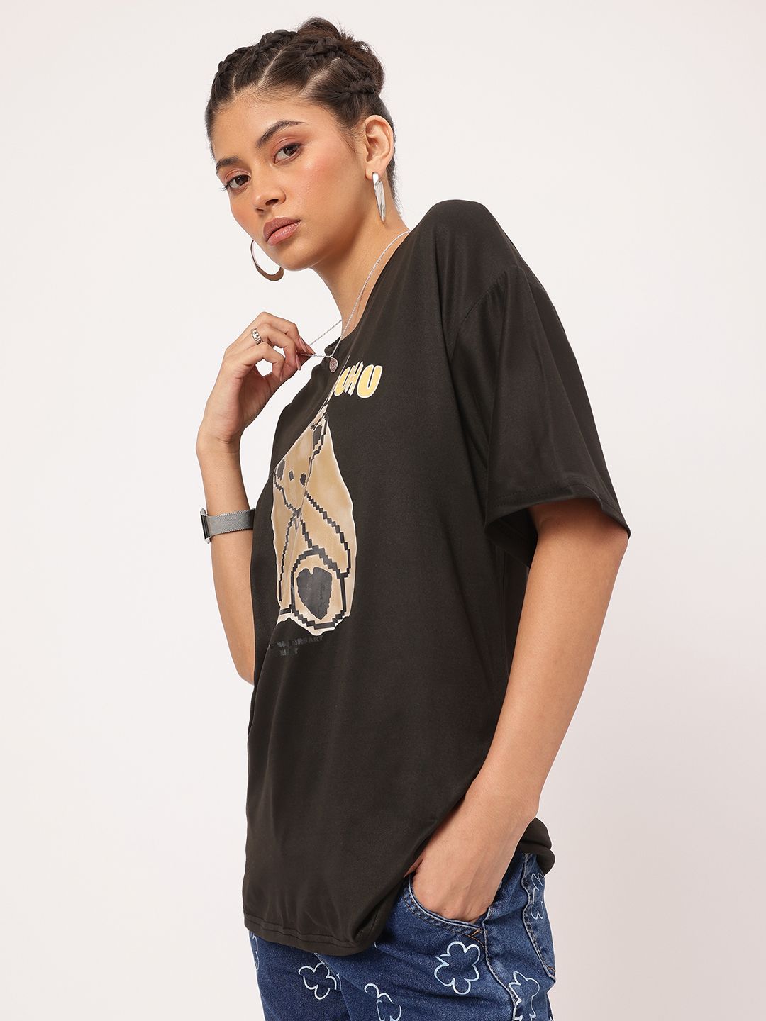 DressBerry It Girl Essential Graphic Print T-shirt