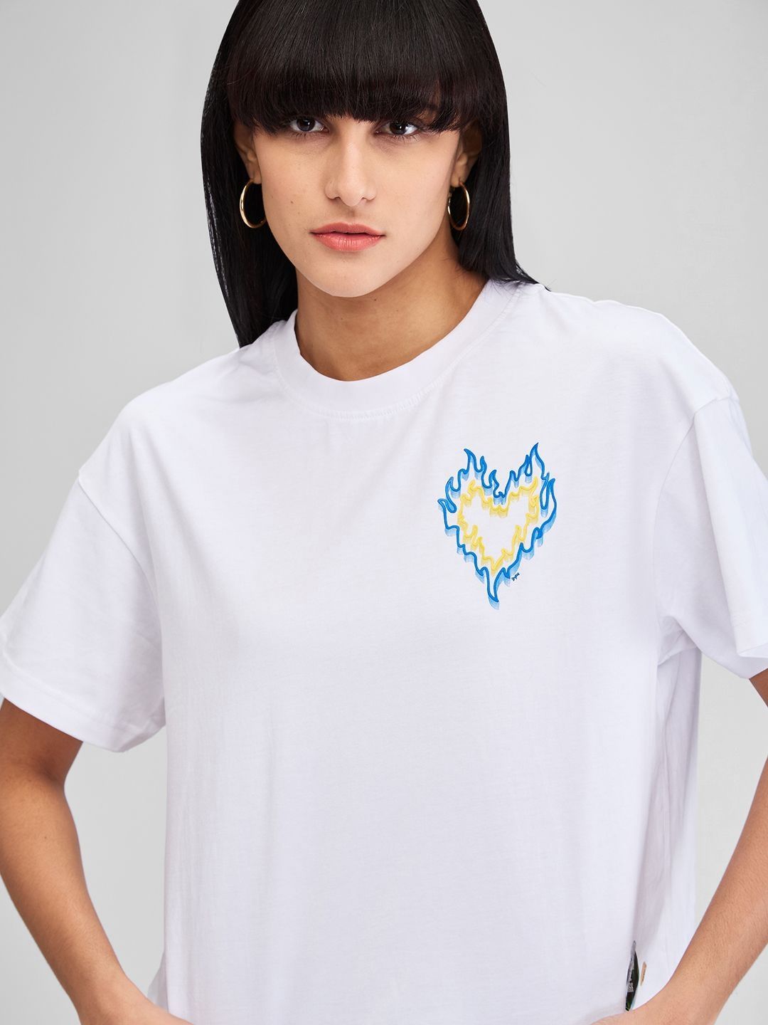 SPYKAR Women Oversized T-shirt