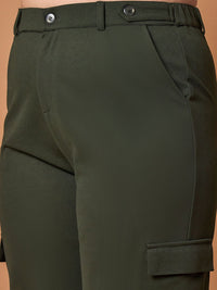 SASSAFRAS Curve Women Straight Fit High-Rise Cargos Trousers