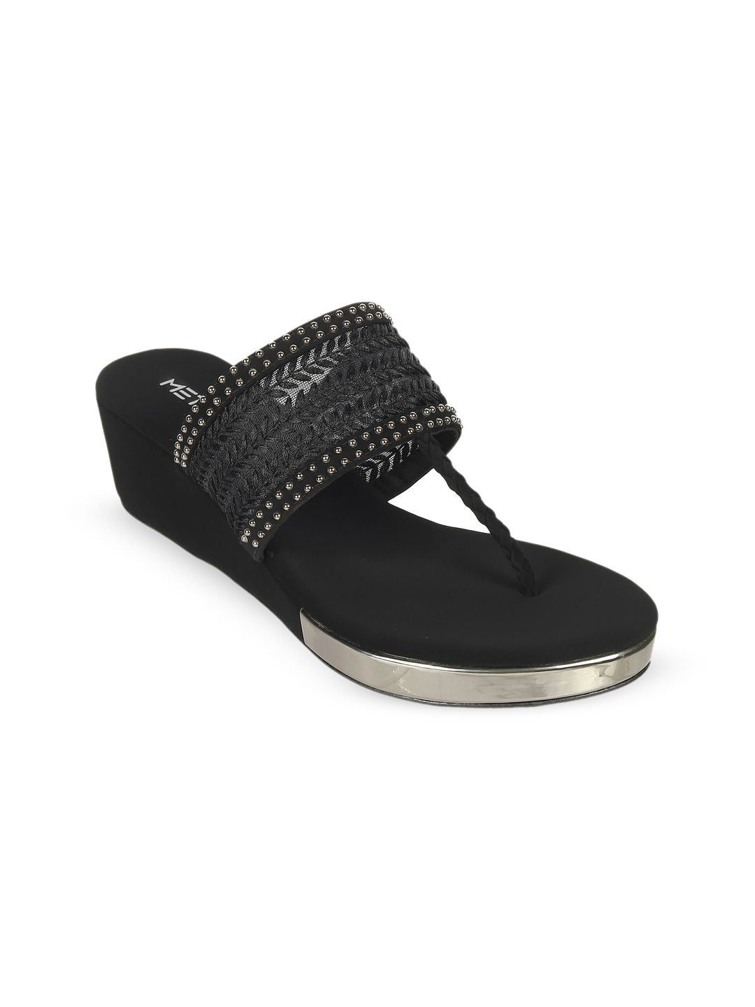 Metro Embellished Platform Pumps