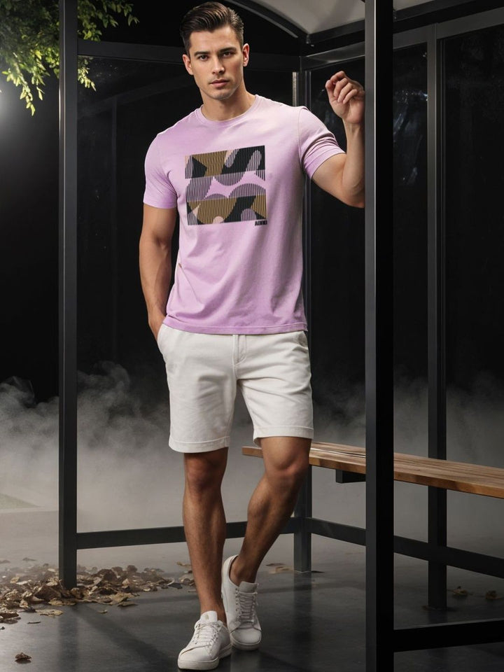 ADRO Men Printed T-shirt