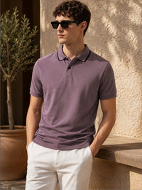 Baju-T Kolar Polo ADRO Lelaki