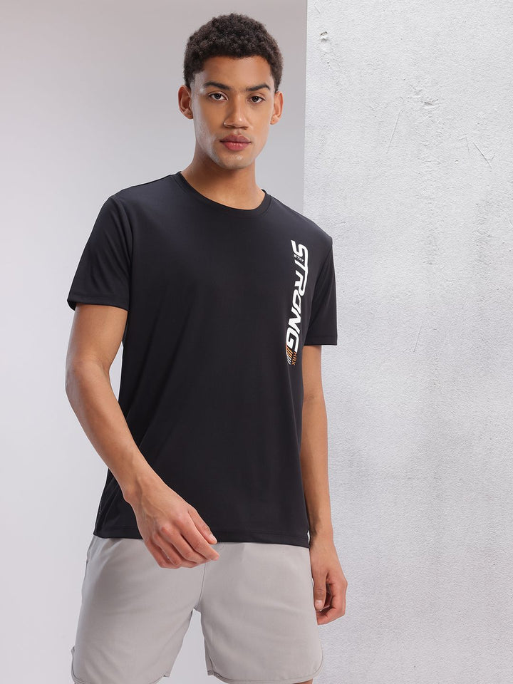 HRX by Hrithik Roshan Printed Rapid-Dry Training T-shirt