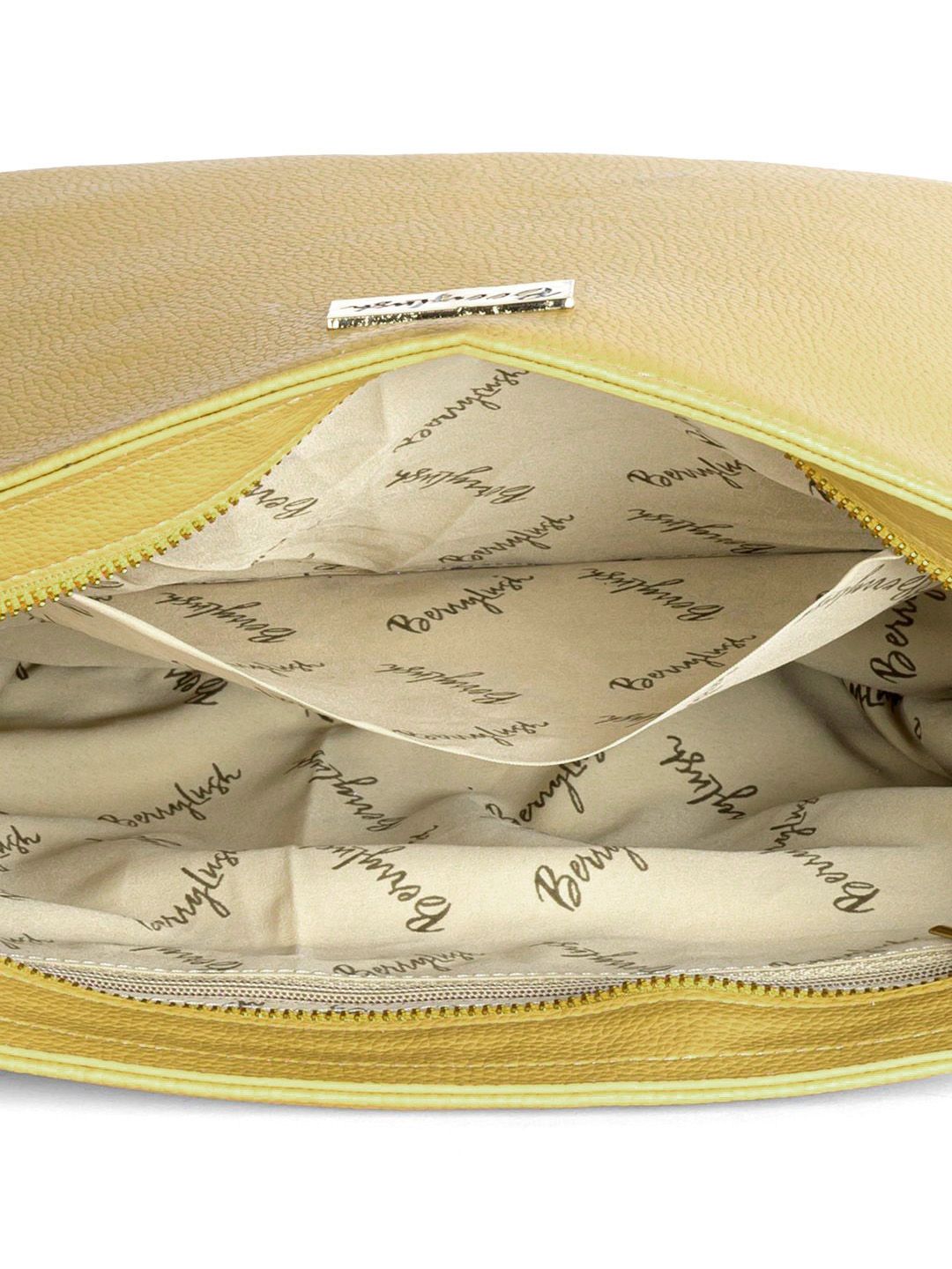 Berrylush Women Solid Crossbody Leather Sling Bag