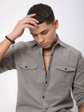 VASTRADO Men Classic Slim Fit Opaque Pure Cotton Casual Shirt