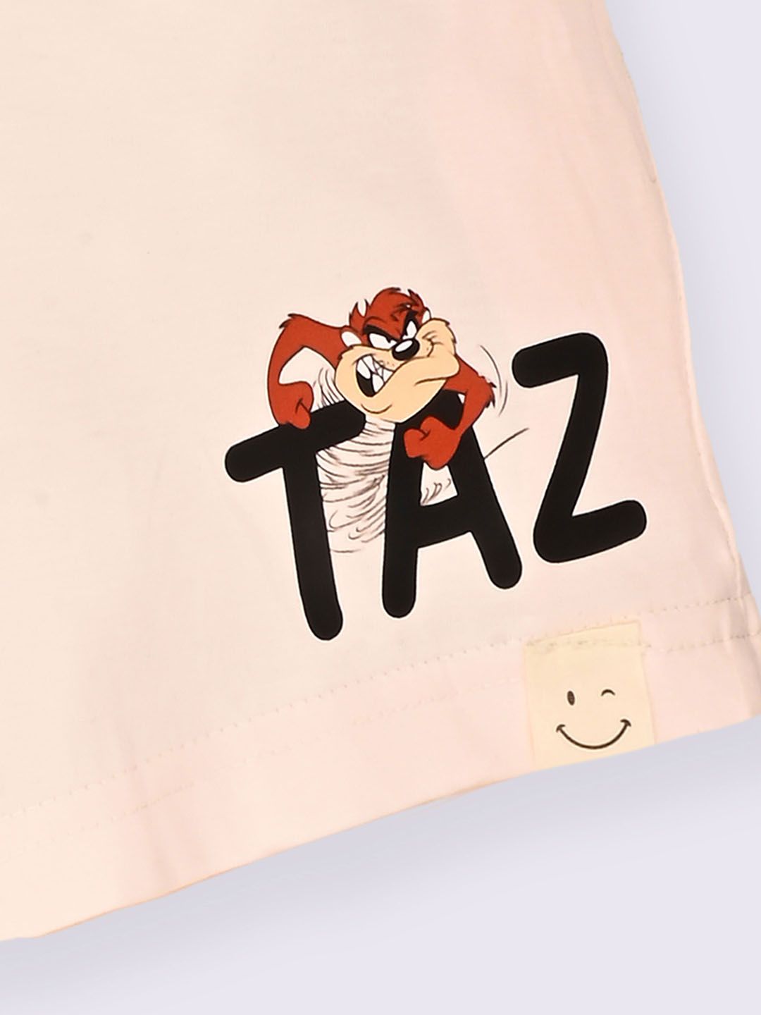Happy Faces Boys Looney Tunes Printed Cotton Shorts
