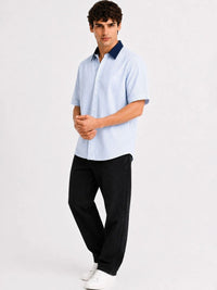 ADRO Men Relaxed Striped Casual Shirt