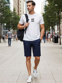 ADRO Men Printed T-shirt