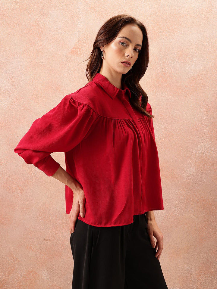 all about you Opaque Casual Shirt