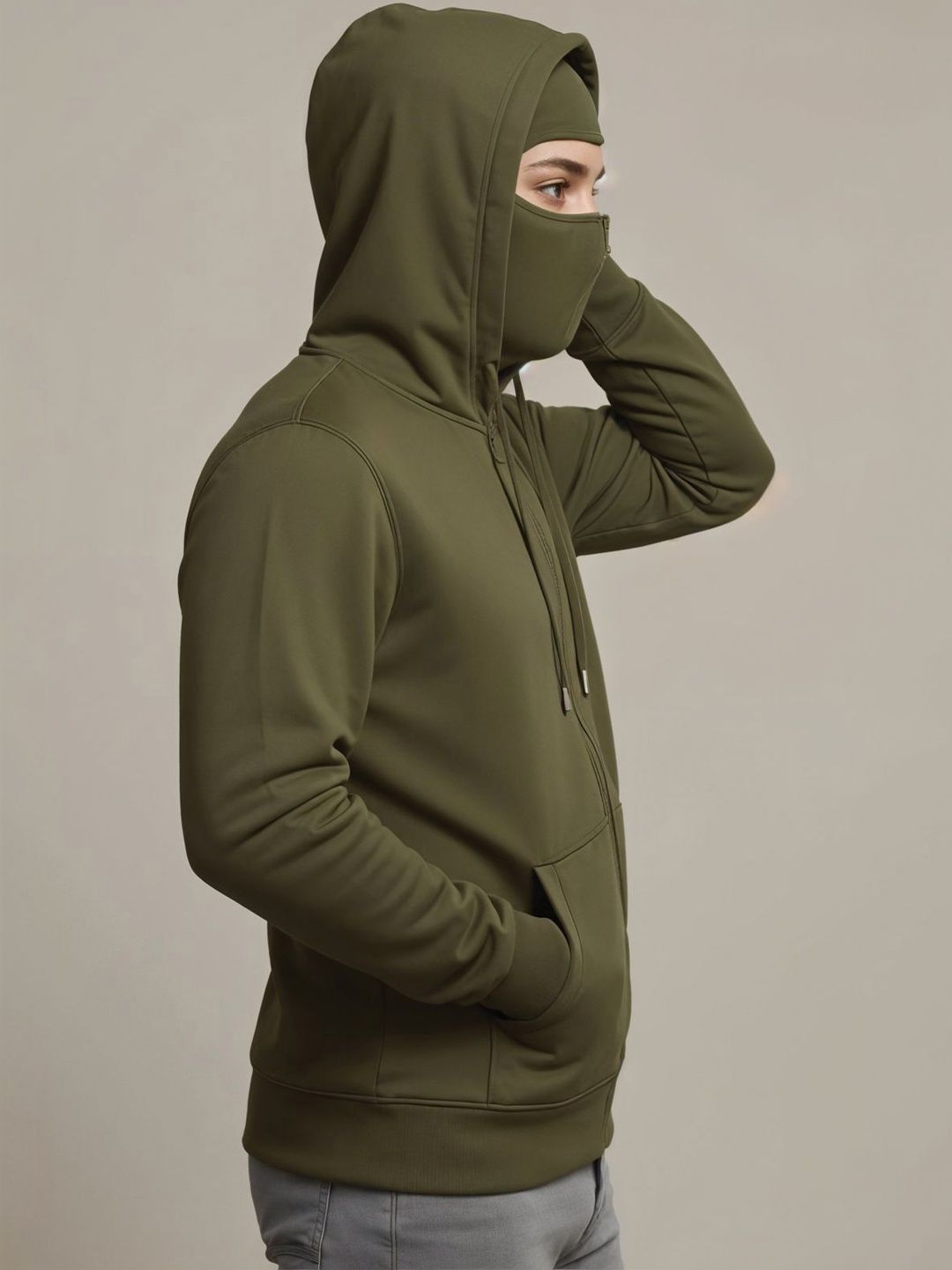 ADRO Men Hooded Sweatshirt