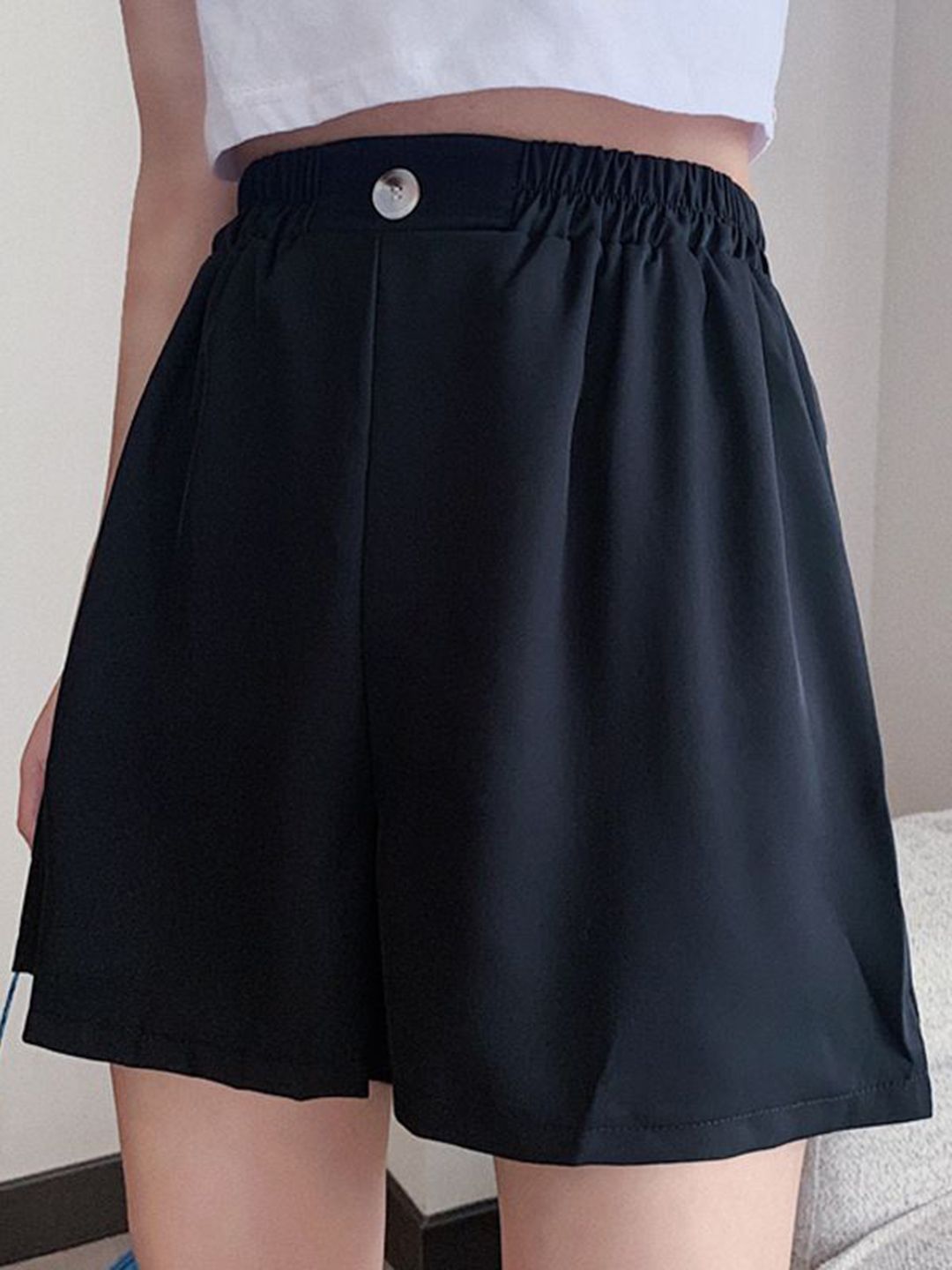 DressBerry Women Cotton Loose Fit Bermuda Shorts
