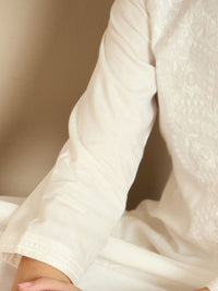 Indo Era Ethnic Motifs  Embroidered Straight Kurtas