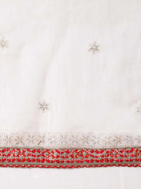 Saree mall Floral Embroidered Sequinned Tissue Sarees