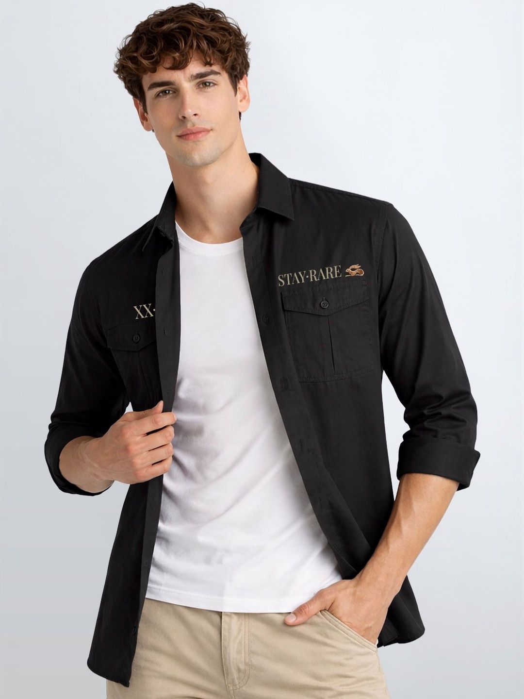ADRO Men Standard Casual Shirt