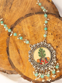PANASH Silver-Plated Handcrafted Necklace