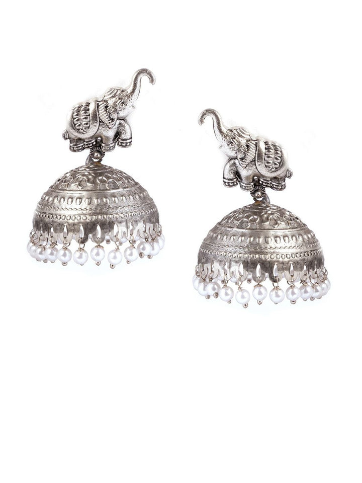 PANASH Contemporary Jhumkas Earrings