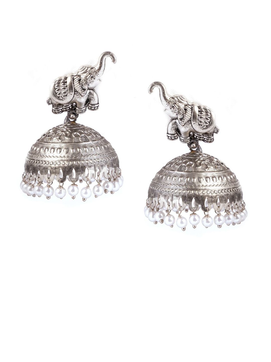 PANASH Contemporary Jhumkas Earrings