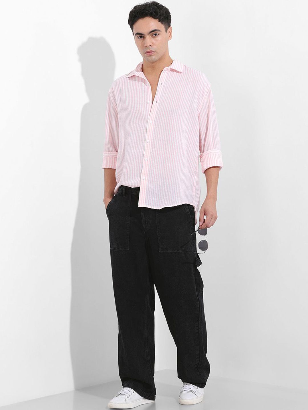 The Indian Garage Co Men Relaxed Fit Mid-Rise Non Stretchable Jeans