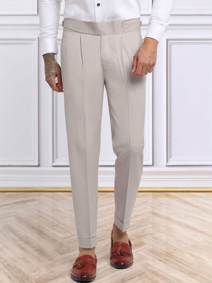 Moda Rapido Men Slim Fit Easy Wash Trousers