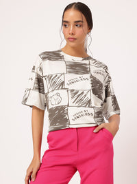 DressBerry Street Savvy Printed T-shirt