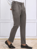 KLOTTHE Seluar Formal Slim Fit Kaya Kapas Lelaki