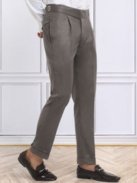 KLOTTHE Seluar Formal Slim Fit Kaya Kapas Lelaki
