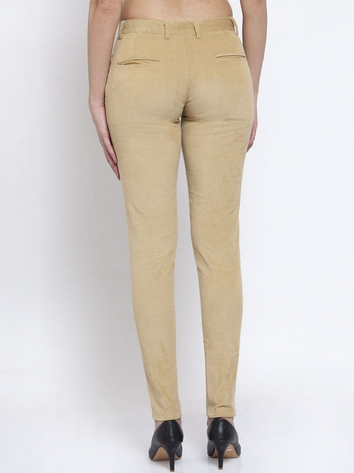Seluar Slim Fit Wanita KLOTTHE Mid-Rise
