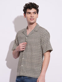 Being Human Men Classic Opaque Printed Casual Shirt