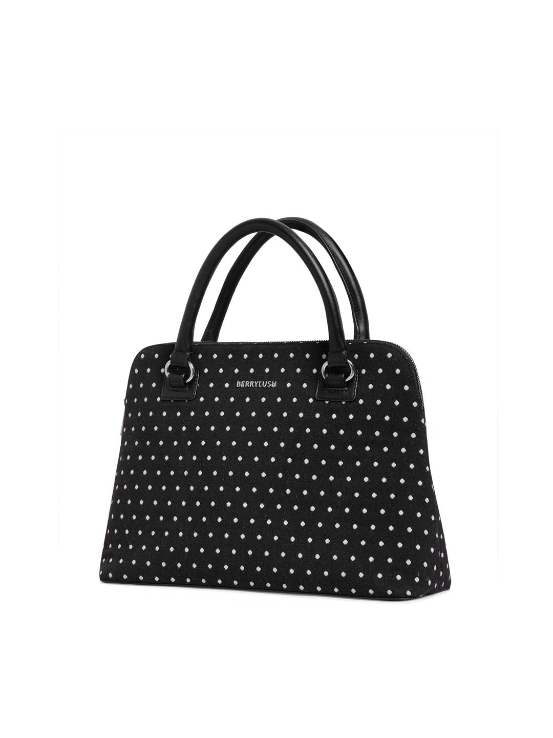 Berrylush Printed Structured Handheld Bag