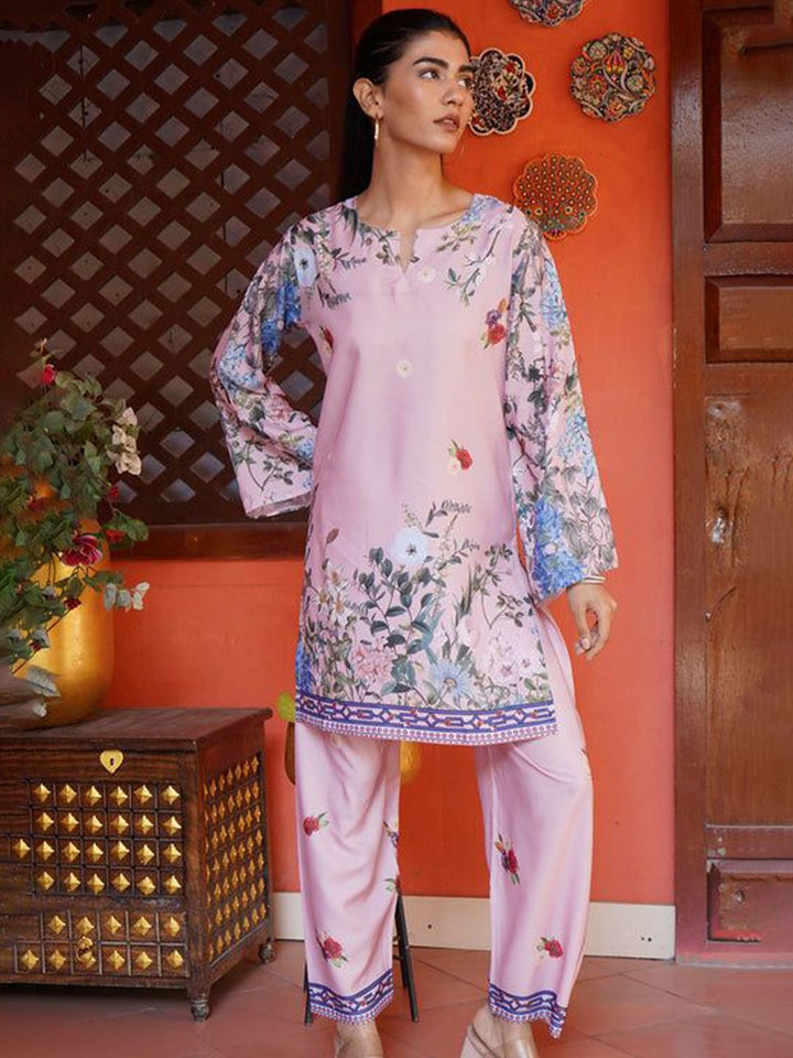 HOUSE OF KARI Floral Printed Tunic & Trouser