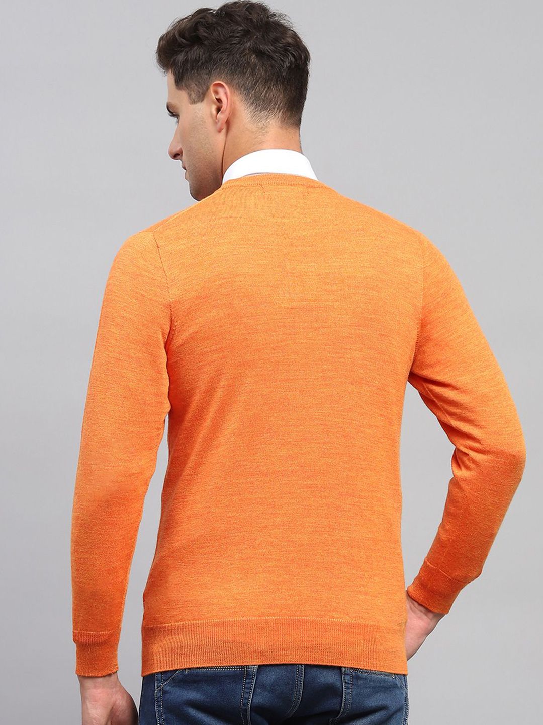 Monte Carlo Men Woollen Long Sleeves Pullover