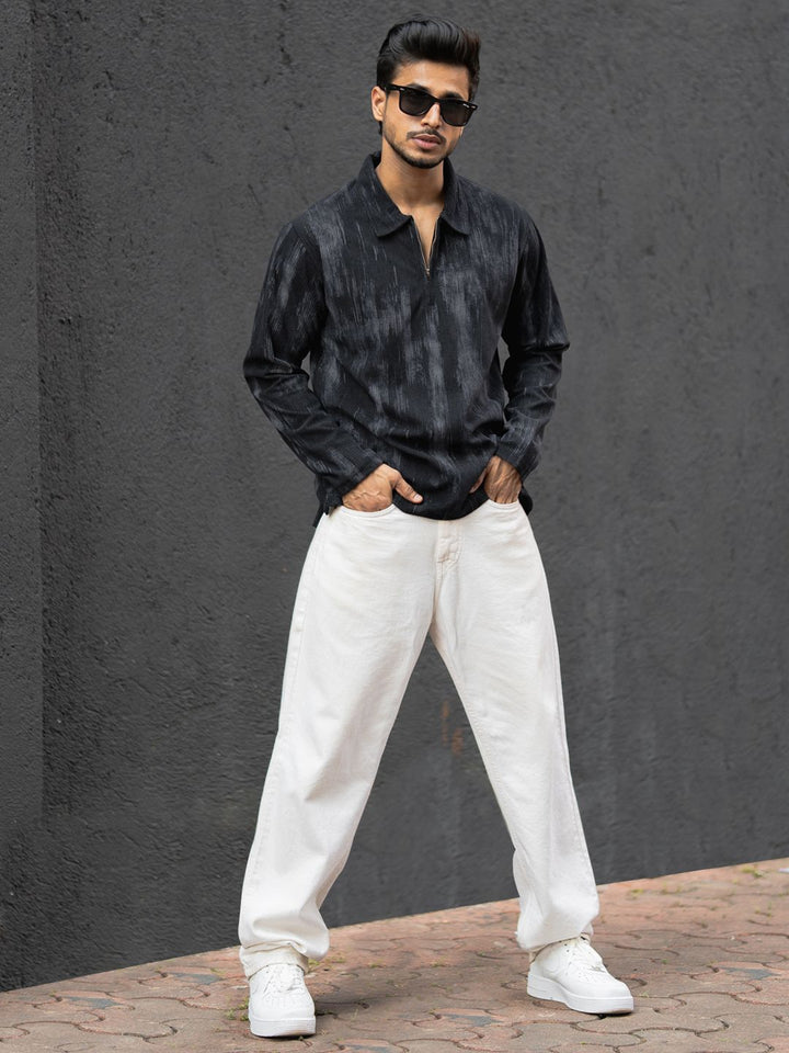 Powerlook Men Polo Collar T-shirt