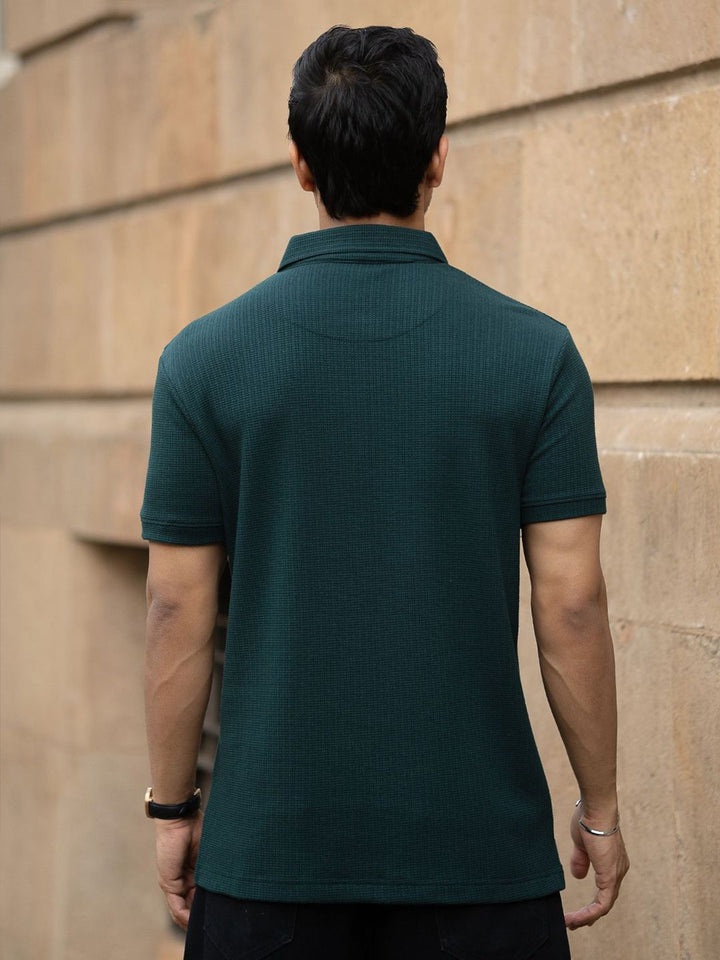 Powerlook Men Polo Collar T-shirt