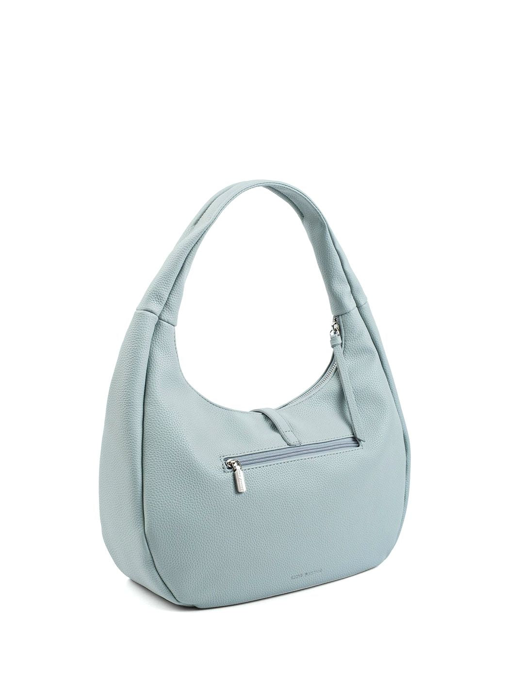 Lino Perros Women Textured Half Moon Handheld Bag