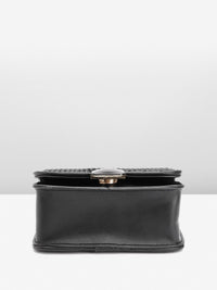 DressBerry Textured Structured Satchel