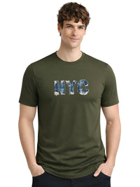 ADRO Men Typography Printed T-shirt
