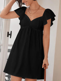 DressBerry Women V-Neck A-Line Above Knee Dress