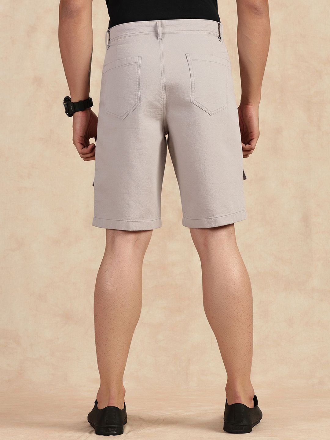Thomas Scott Men Regular Fit Mid-Rise Shorts